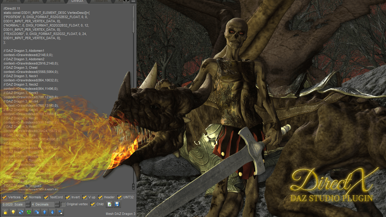 Daz studio plugin DirectX plugin